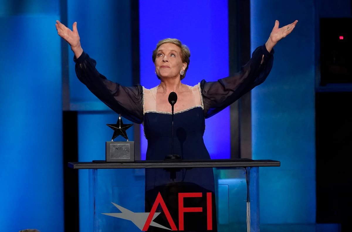 Julie Andrews at AFI honor: 'I've been the most lucky lady'