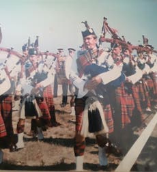 Crags Of Tumbledown Mountain piper returned from Falklands ‘like a stranger’