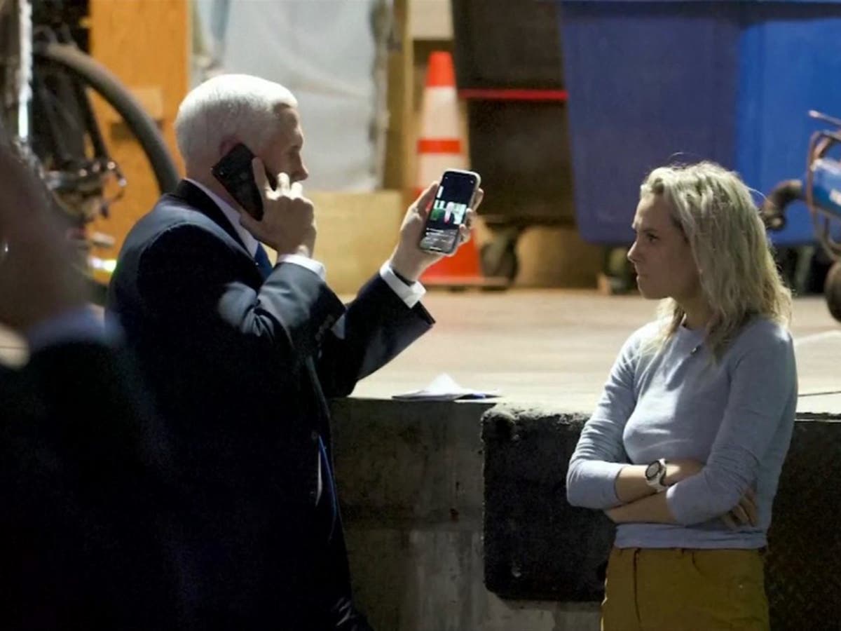 Photo shows Pence in secure location watching Trump’s Jan 6 video praising rioters