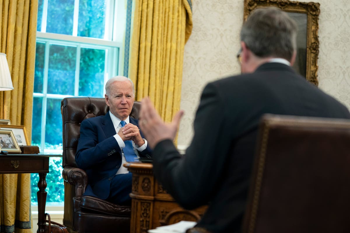 Transcript of AP interview with President Joe Biden