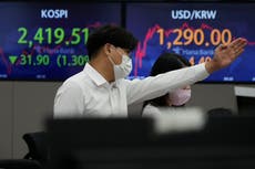 Asian stocks follow Wall St lower on economy fears