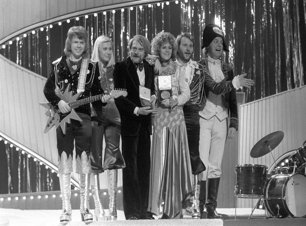 ABBA won the song contest in Brighton in 1974 (公共广播)