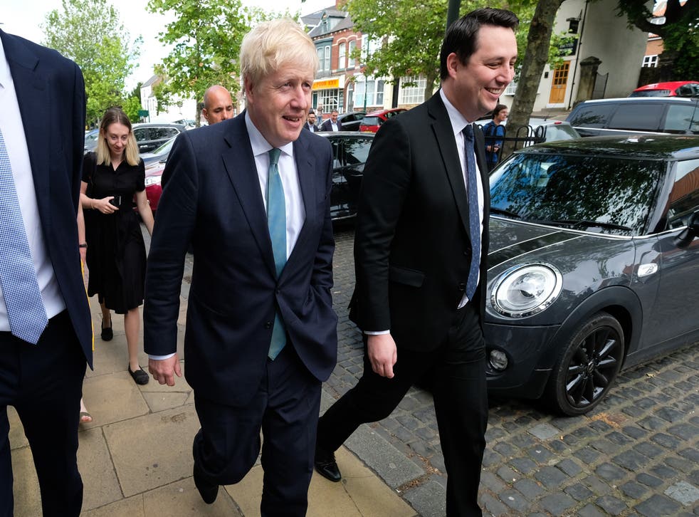 Tees Valley Mayor Ben Houchen, seen here with Prime Minister Boris Johnson, has backed the proposals (Ian Forsyth/PA)