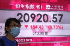 Asian markets mostly lower ahead of US holiday