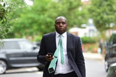 Labour on course to win next election ‘with comfortable majority’, David Lammy says