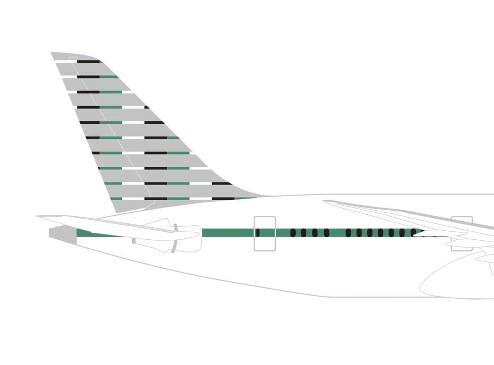 <p>The redesign of the Zipair tail fin removes the ‘Z’</磷>
