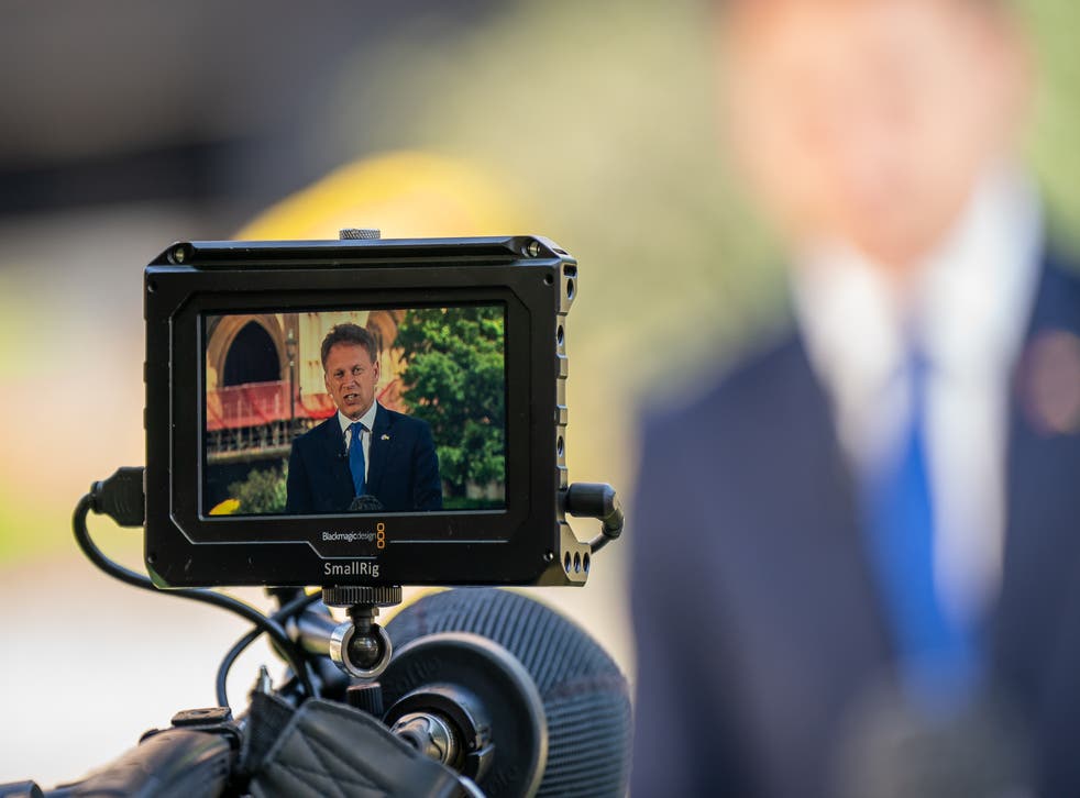 Transport Secretary Grant Shapps argued the Government is ‘not the employer’ (公共广播)
