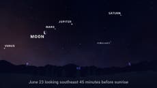 Friday morning is the best time to view a rare planetary alignment