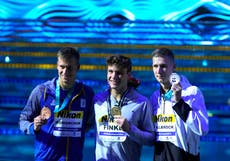 Romanchuk wins medal in pool while father fights in Ukraine