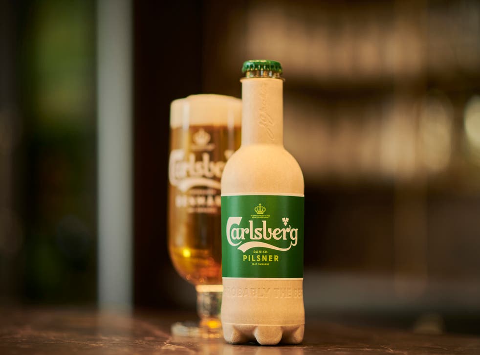 The bottle will be trialed across eight European markets, including the UK (Carlsberg/PA)