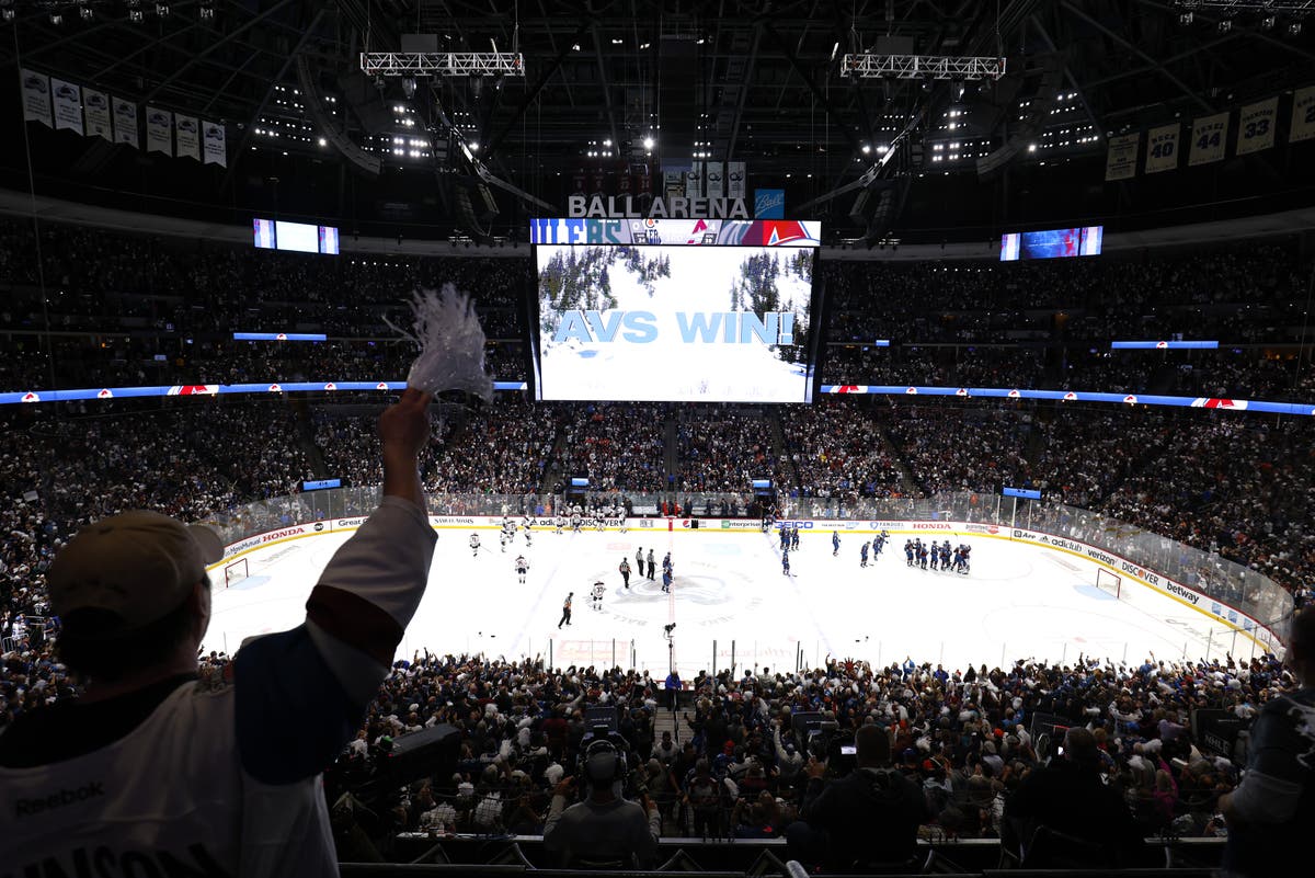 Colorado hockey fan banned for season for spreading best friend’s ashes on the ice 