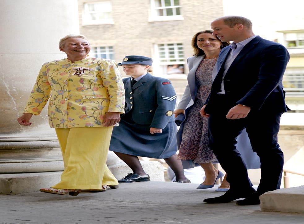 The Duke and Duchess of Cambridge arrive at the Fitzwilliam Museum in Cambridge (Joe Giddens/PA)