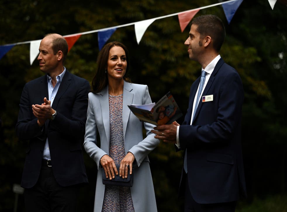 The Duke and Duchess of Cambridge’s visit to East Anglia’s Children’s Hospices (EACH) in Milton (Ben Stansall/PA)