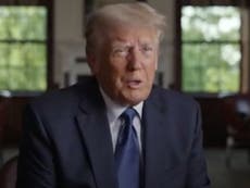 Trump filmed speaking about Jan 6 in secret documentary that blindsided his own aides and committee
