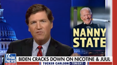 Tucker Carlson says Biden’s nicotine crackdown will make people ‘easier to control’