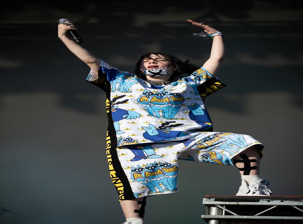 Billie Eilish performing on the Other Stage at Glastonbury Festival in 2019 (Aaron Chown/PA)