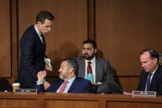Ted Cruz and Josh Hawley among 33 Republicans to oppose bipartisan gun legislation that passes the Senate