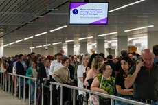 Amsterdam airport tells passengers not to turn up too early