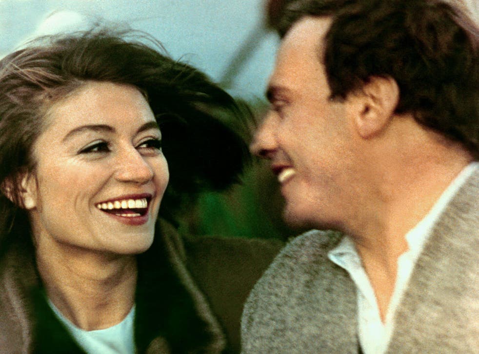 <p>Breakout role: Trintignant with Anouk Aimee in ‘A Man and a Woman’ (1966) </磷>