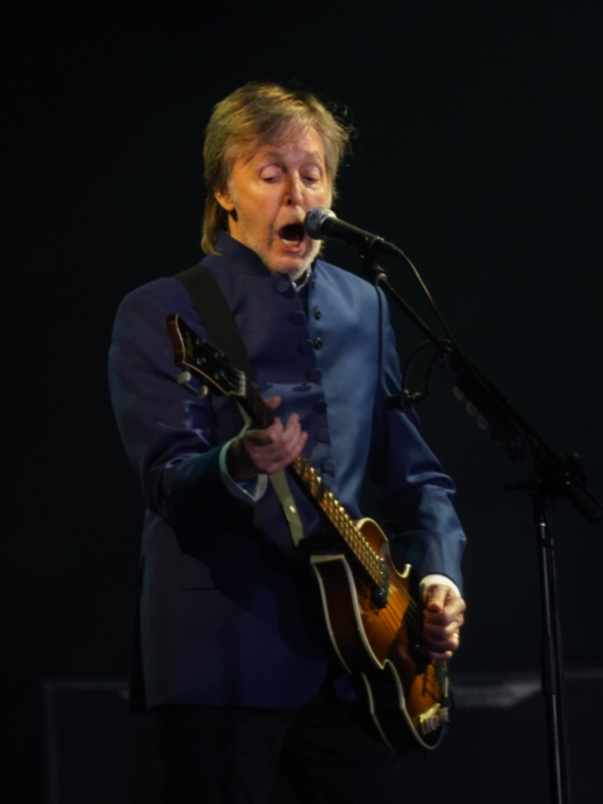 Sir Paul McCartney becomes Glastonbury’s oldest solo headliner as he opens set