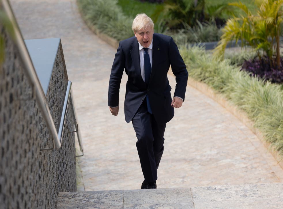 <p>Mr Johnson criticised the focus on ‘the endless churn of stuff... I’m meant to have stuffed up’ </bl>
