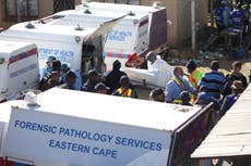 At least 20 dead in South African club; cause not yet known