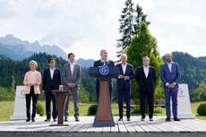 G-7 leaders set to commit to long haul in backing Ukraine