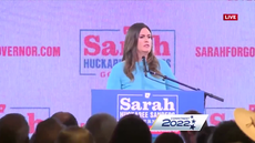 Sarah Huckabee Sanders says Roe ruling makes children as safe in womb as classroom