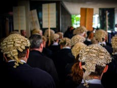 At least 700 court cases disrupted in first two days of barristers’ strike