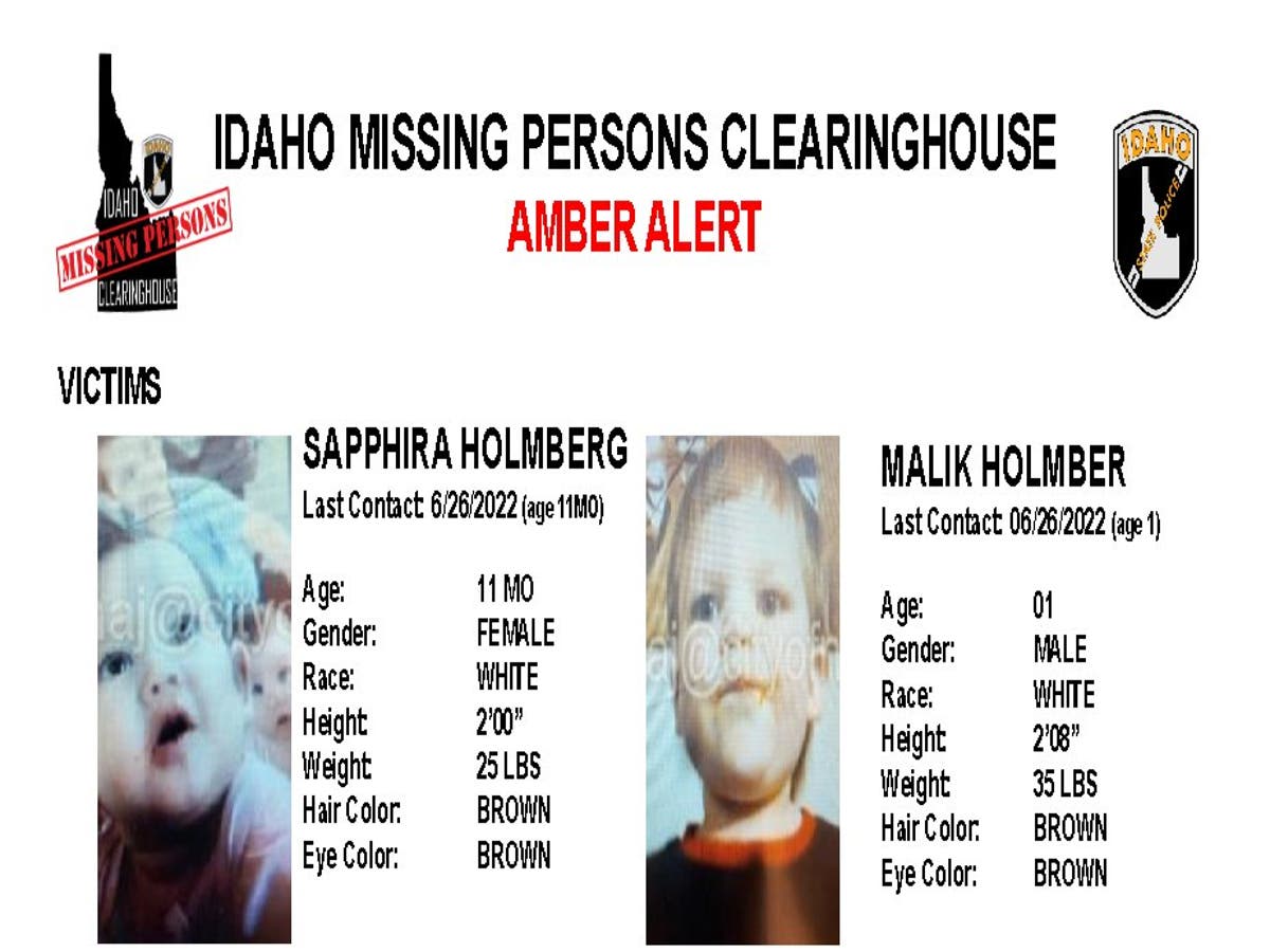 Amber alert issued for two Idaho children missing with their babysitter