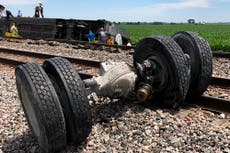 A look at recent Amtrak derailments and other crashes