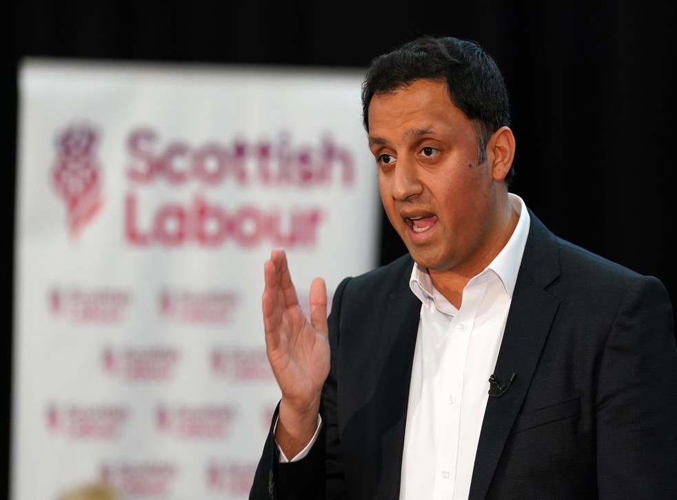 Scottish Labour leader Anas Sarwar accused the First Minister of pushing ahead with an ‘unwanted referendum’. (Andrew Milligan/PA)