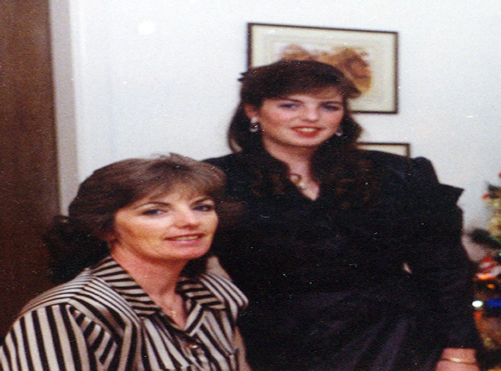 Marie McCourt (left) with her daughter Helen prior to her death (Family handout/PA)
