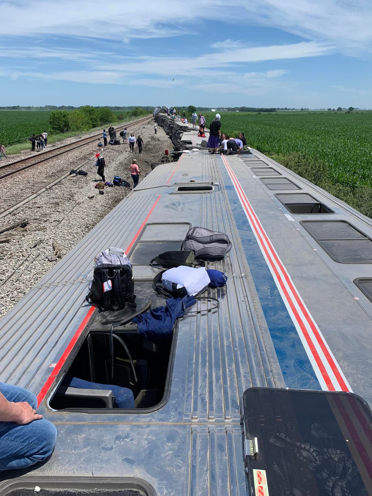 Hero teacher on first Amtrak trip helps save passengers in ‘chaos’ of Missouri crash