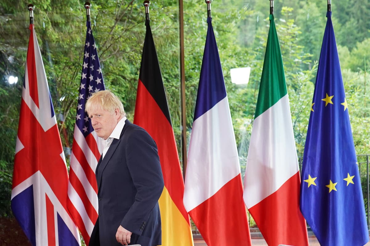 G7 leaders condemn Russia’s ‘illegal and unjustifiable war’ as summit closes