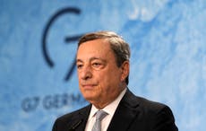 Draghi: G-20 presidency says Putin won't go to Bali meeting