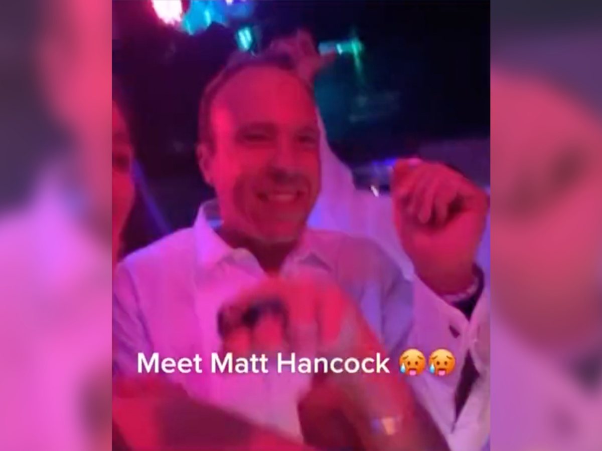 Matt Hancock filmed dancing night away at Oxford nightclub to ‘relive his Uni days’