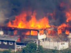 Huge fire breaks out at Jewish summer program Camp Airy’s dining hall