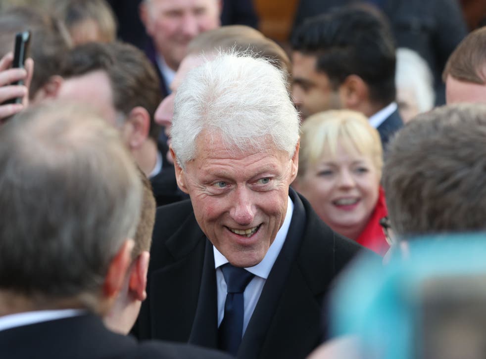 Former US president Bill Clinton (Pennsylvanie)