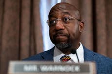 Poll shows Democratic Senator Raphael Warnock with strong Georgia lead as voters reckon with Roe repeal
