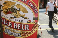 Japan's Kirin to sell Myanmar Brewery to sanctioned partner