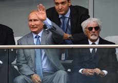 Bernie Ecclestone finally apologises for saying he would ‘take a bullet’ for Putin