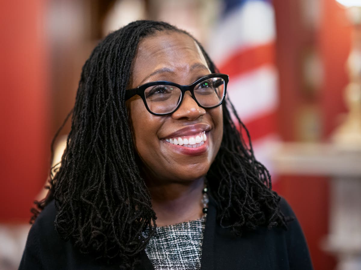 Ketanji Brown Jackson to be sworn in as first Black woman on Supreme Court - live