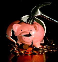 Savings squeeze as less money is deposited into accounts in May than in April