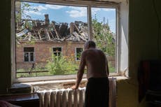 Russians press assault on eastern Ukrainian city