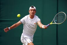 Overcoming cancer as a toddler helping Ryan Peniston deal with Wimbledon loss