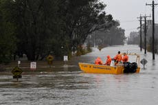 Man dies after being pulled from river amid evacuation in devastating Sydney floods