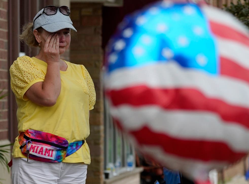 <p>Six people were killed and at least 36 more injured after a gunman perched on a rooftop opened fire on families waving flags and children riding bikes at the Independence Day event in the Chicago suburb </bl>