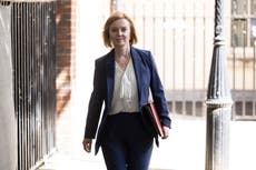Liz Truss signals leadership bid as Boris Johnson resigns