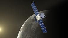 Nasa loses contact with Capstone spacecraft on way to Moon